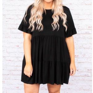 Chic Soul Tiered Babydoll Dress
